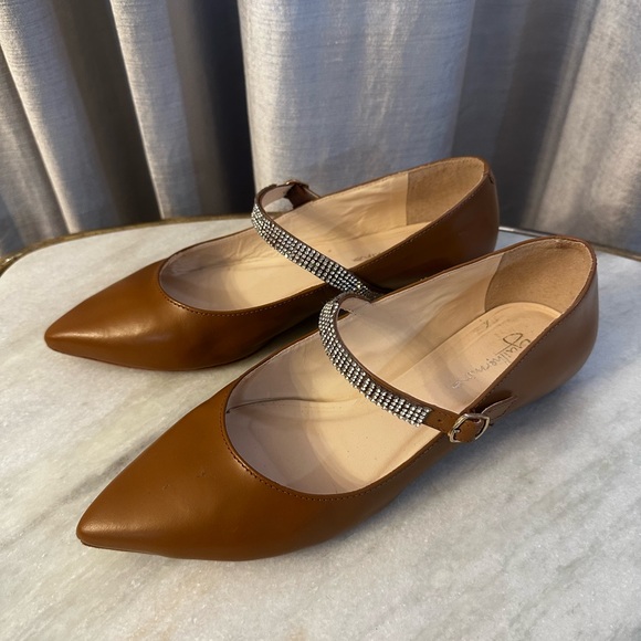 Anthropologie Shoes - Guilhermina Pointed-Toe Mary Janes